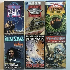 90s Sci-Fi Novels Paperback The Last Recall Daw Baen Del Rey Ace Science Fiction