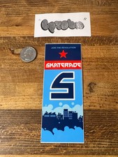 Vintage Skaterade Skateboard Beverage sticker Early 2000’s Red Bull Surf Snow