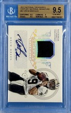 BGS 9.5: 2012 National Treasures #62 Century Materials Auto - Drew Brees /25