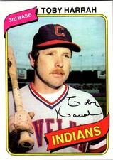 1980 Topps - Toby Harrah #636 - Cleveland Indians
