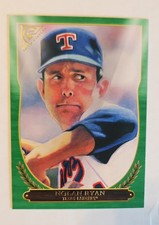 2018 Topps Gallery - Hall of Fame Gallery Nolan Ryan #HOF-28 Green /250