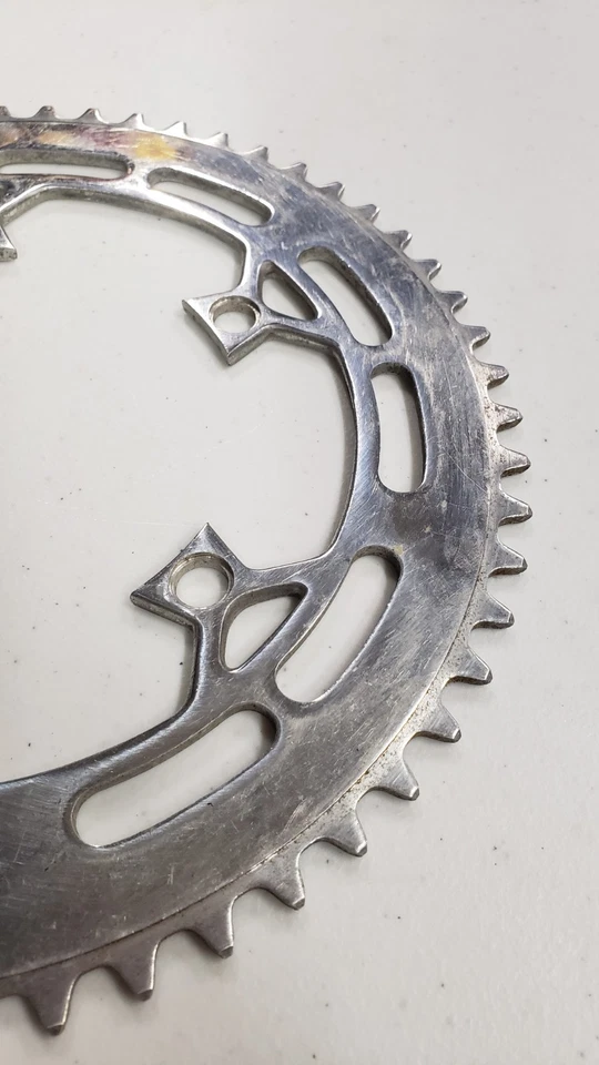Vintage Stronglight 93 track chainring 56T 122 BCD Retro Road 56 Tooth France - Image 4 of 4