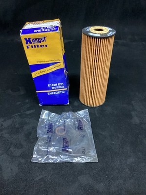 Engine Oil Filter HENGST E142H D21 For Mercedes Certain Series.