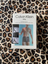 Calvin Klein 1996 Trunk Men Amplified Classic Cotton Stretch Boxer S 3-pack