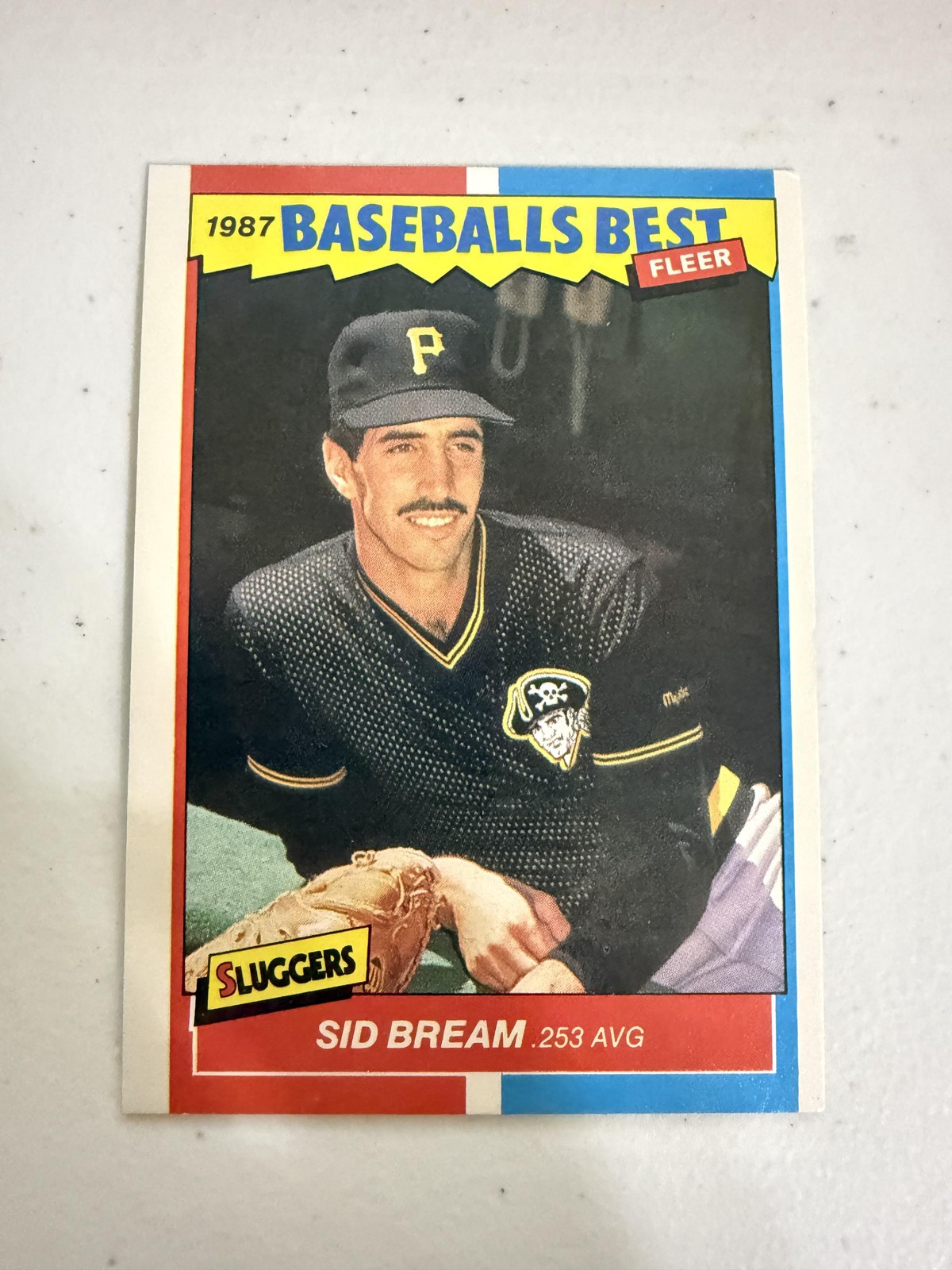 1987 Fleer Baseball's Best Sluggers vs. Pitchers #5 Sid Bream