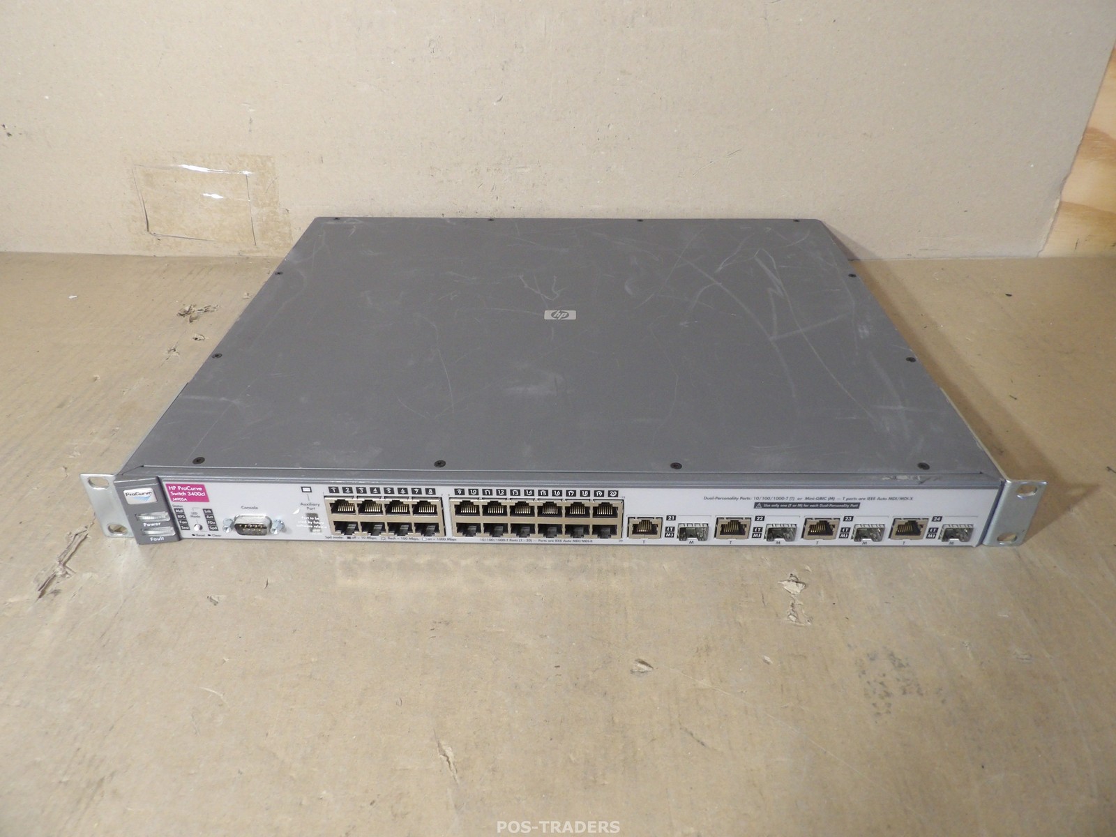 HP ProCurve Switch 3400cl J4905A Gigabit Ethernet Switch - INCL RACK EARS