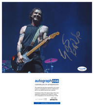 Gavin Rossdale 'Bush' Band Signed 8x10 Photo Lead Singer ACOA