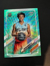 BRYSON WARREN 2021-22 TOPPS CHROME OTE AQUA WAVE REFRACTOR RC #D /199