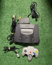 Nintendo 64 N64 with Cables and controller/3 ...