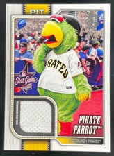 2026 Topps Mascots Relics #MAS-PIR Pirate Parrot MEM