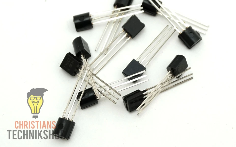 TO-92 Transistor Sortiment 300 Stück - 15 verschiedene Typen - Bild 3 von 3