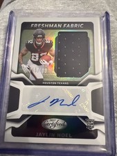 2025 Panini Certified - Freshman Fabric Mirror Signatures Jaylin Noel...