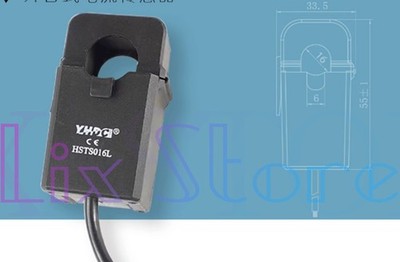 1x 10A-200A Hall Open/Close   Sensor AC/DC Transformer HSTS016L #cv