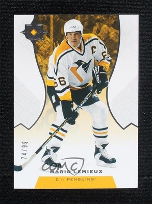 2019-20 Upper Deck Ultimate Collection Legends 74/99 Mario Lemieux #90 HOF 0tc9