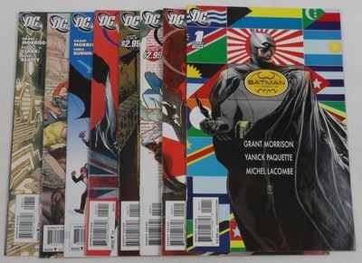 Batman Incorporated #1-8 VF complete series Grant Morrison Yanick Paquette