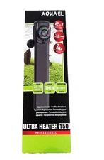 Aquael 2-In-1 Electric Ultra Heater & Thermometer for 24-40gal 150W - NEW IN BOX