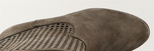 $225 MICHAEL MICHAEL KORS GRAHAM Cement Suede Designer Ankle Boots 5.5 - Picture 5 of 5