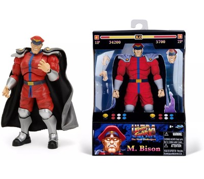 Jada Toys Street Fighter II M. Bison 6'' Figure