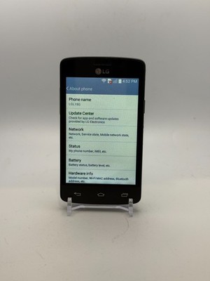 LG Sunrise - Black - 4GB - (TracFone) - Smartphone - Works Great