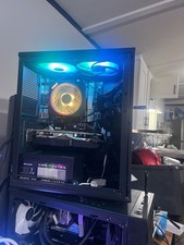 AMD Gaming Desktop PC Ryzen 5 3500X RX 470 16GB RAM 466GB SSD RGB Win 11 Pro