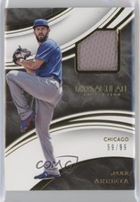 2016 Panini Immaculate Immaculate Swatches 59/99 Jake Arrieta #IS-JA fm0