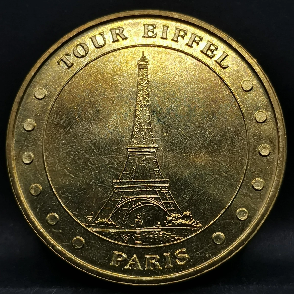 Pièce commémorative Tour Eiffel 1889 -1989, 5F français (Gebraucht) in
