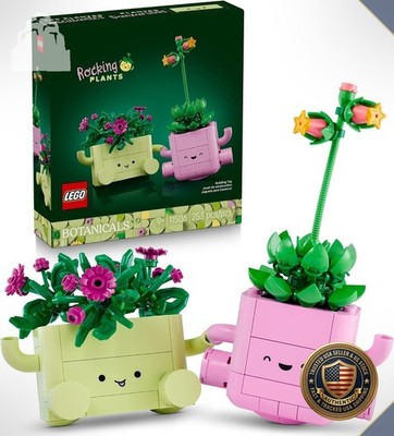 LEGO Botanicals Rocking Plants Building Toy Ages 9+ Dorm Desk Decor