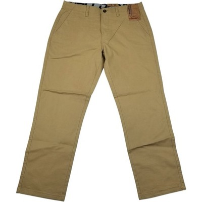 Denali Men's 34x30 Straight Leg Stretch Comfort Pants Khaki Boardwalk