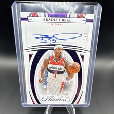 2021-22 Panini Flawless Autographs Amethyst Auto /3 Bradley Beal FA-BDB 1/3