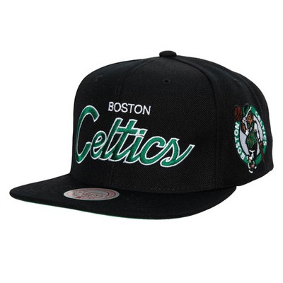 Boston Celtics NBA Mitchell & Ness Team Script 2.0 Snapback