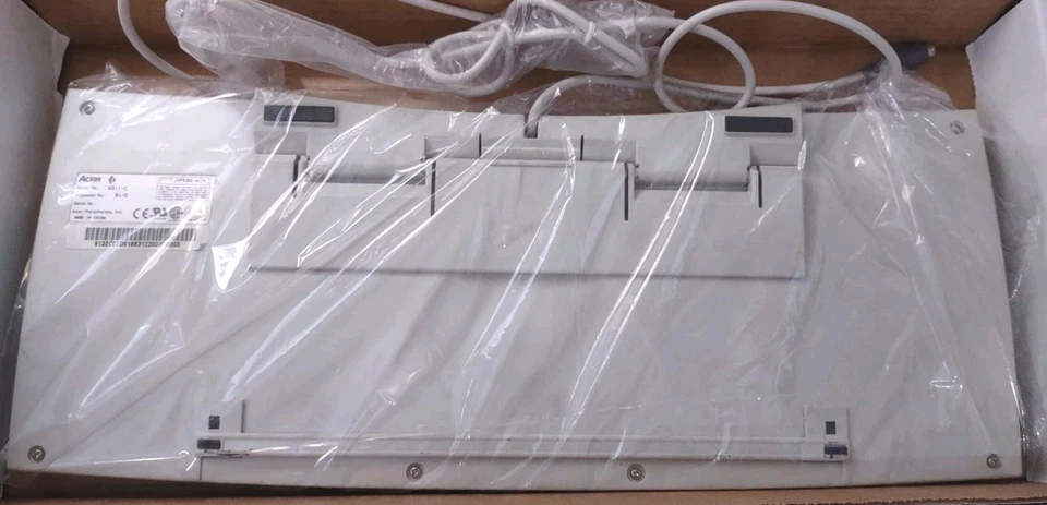 RARE VINTAGE ACER WINDOWS PS/2 KEYBOARD MODEL6311-C RM0-KBRK - Image 3 of 4