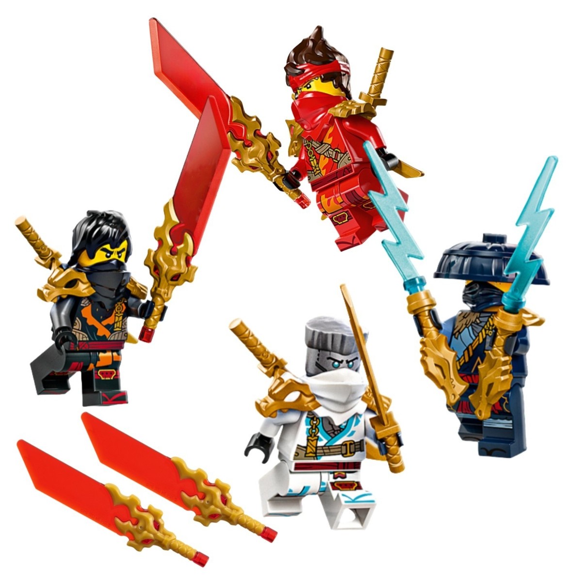 LEGO Ninjago Dragons Rising Season 3 Minifigure Lot – Rogue Kai
