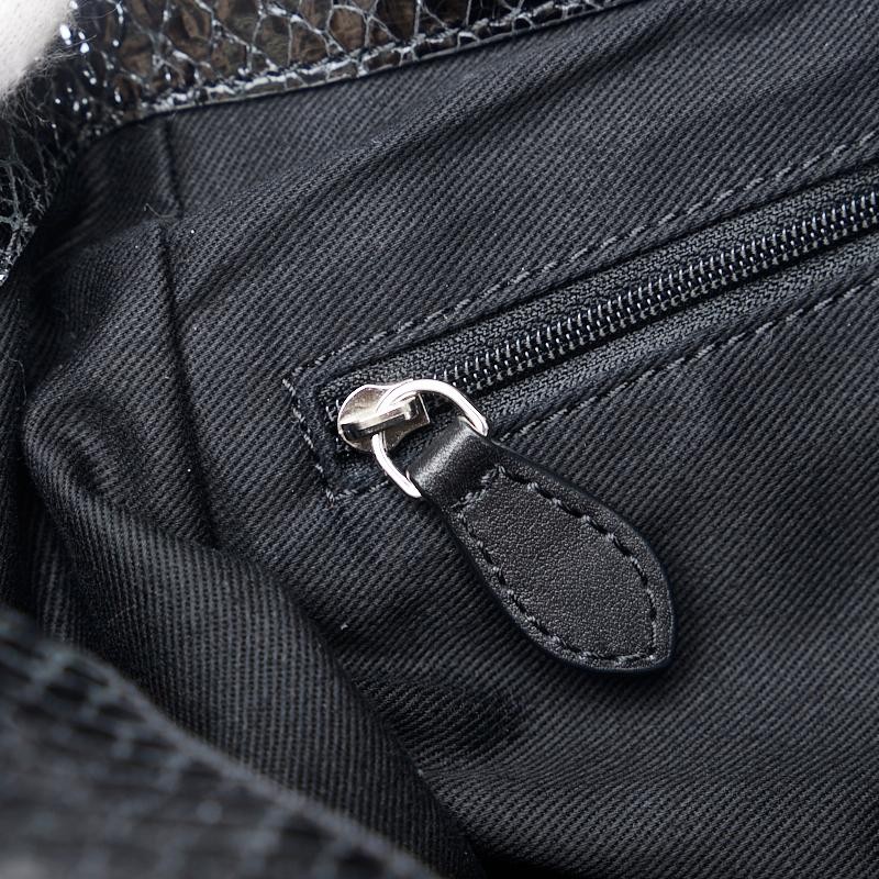 Celine Python Carriage Charm Handbag Shoulder Bag… - image 6