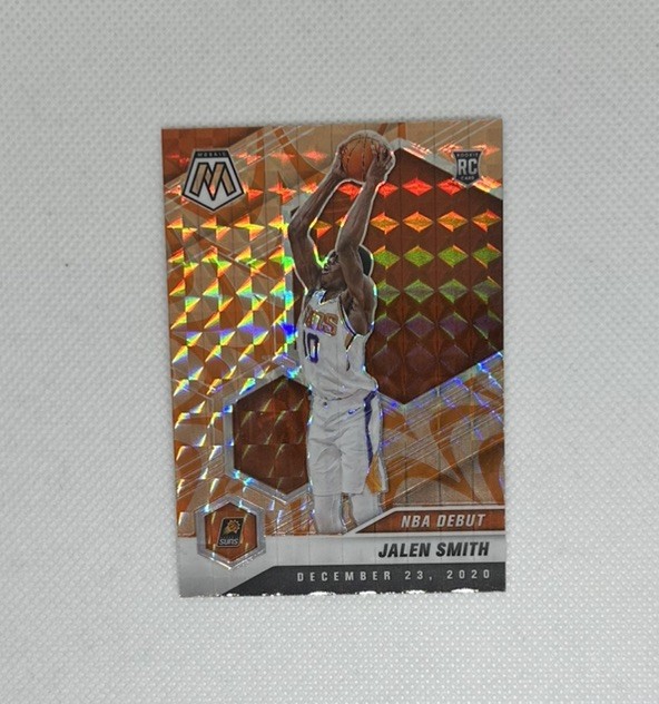 2020-21 Mosaic Jalen Smith #275 Reactive Orange Prizm Suns Parallel Rookie Card