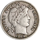 1909-O Barber Dime