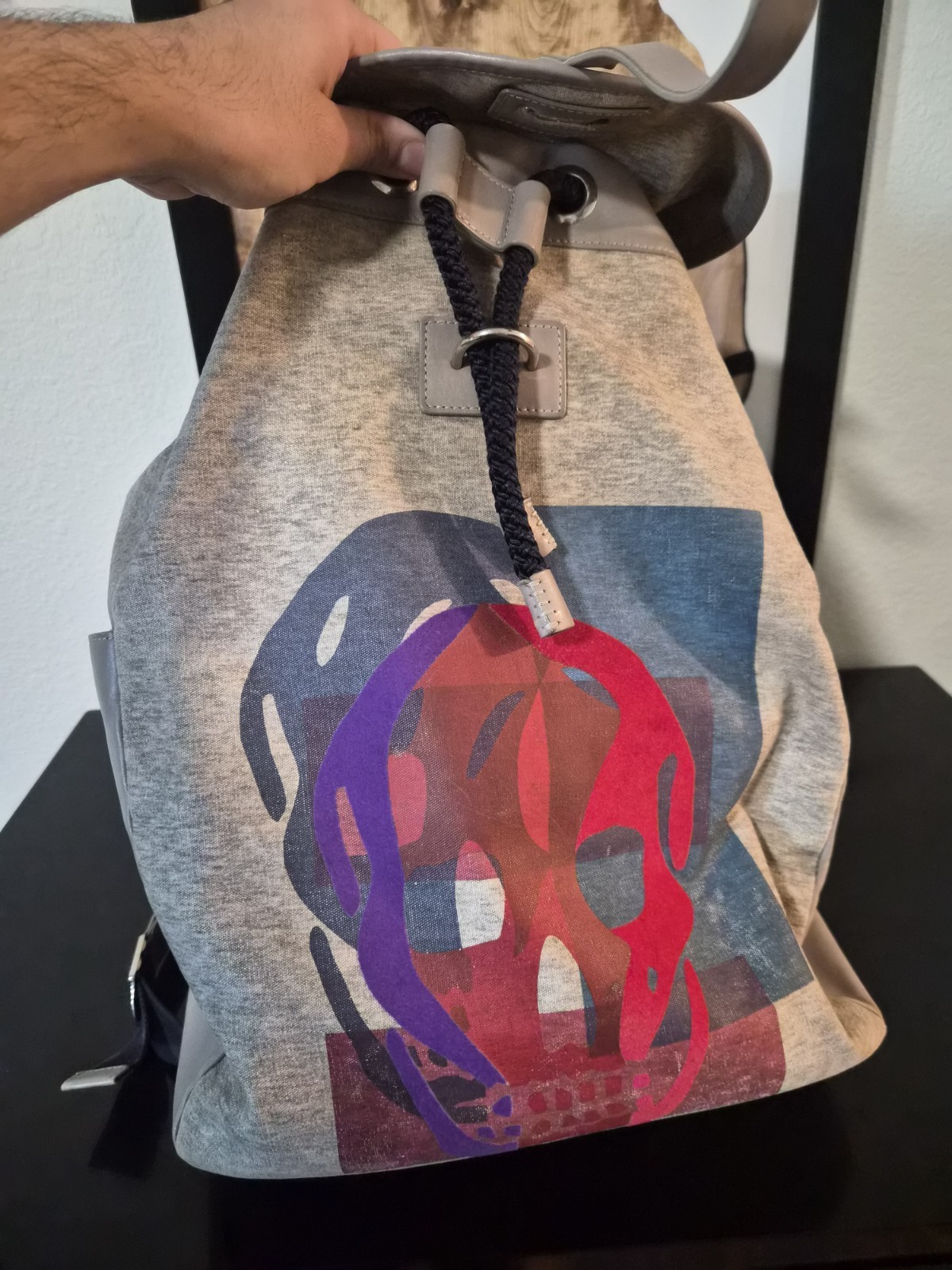 Alexander McQueen Backpack Beige - image 1