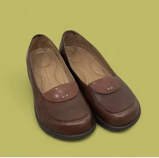 Dansko Desiree Womens US 8.5 - 9 EU 39 Shoes Brown Leather Loafers Mules Clogs