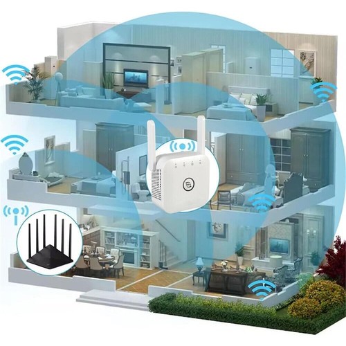 New UltraXtend WiFi 4 All RoutersWiFi Booster with Ethernet Port 2.4ghz White - Picture 11 of 26