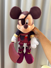 Disney Mickey Mouse Pirate Plush Stuffed Toy with Eye Patch