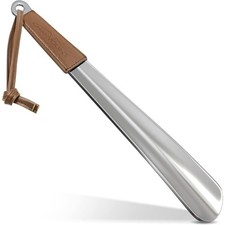 Metal Shoe Horn - 12 Inch Long Shoe Horns for Senior, Men, Women, ,