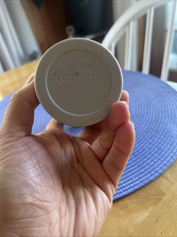 Refrigerador de lata de cortiça fino ártico 12 oz, estampa de leopardo da neve - Imagem 4 de 4