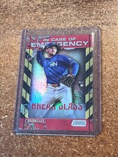 2025 Topps Stadium Club Baseball In Case Of Emergency # ICE-20 Brooks Lee RC
