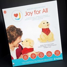Joy For All Golden Pup Dog Ageless Innovation Companion Pets Lifelike Realistic