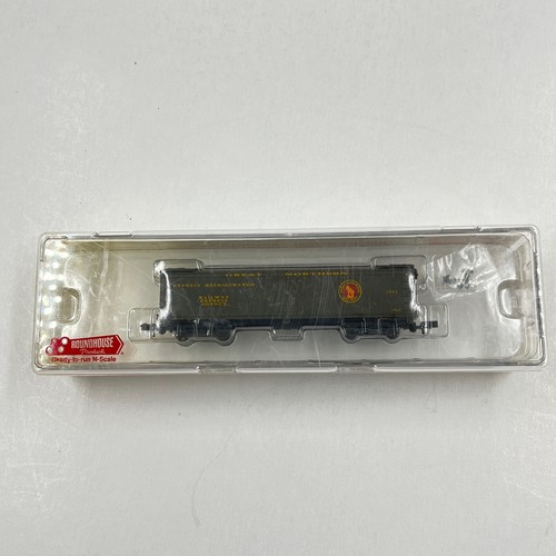 Roundhouse Trains N Gauge Great Northern 1953, 50' Express Reefer Car - 82905
