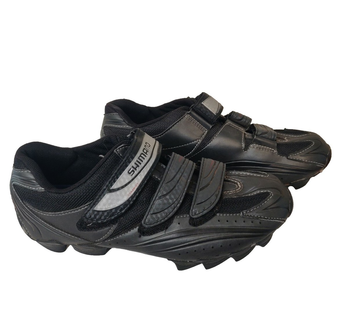 SHIMANO ULTRA ブラック シューズ Shimano Mens Cycling Clip-in Shoes Black Size 42 (US 8.3) Hook