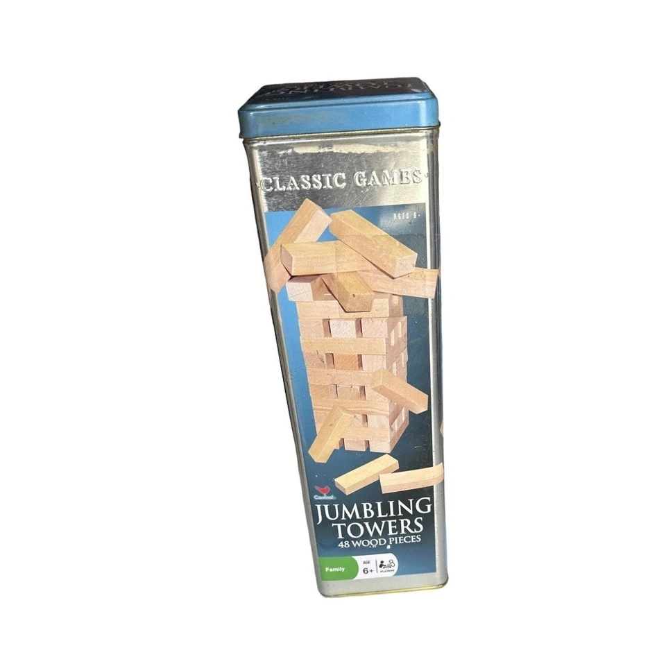Tumbling Jumbling Towers Wood Block Game Sku Woodgame - Image 2 of 4
