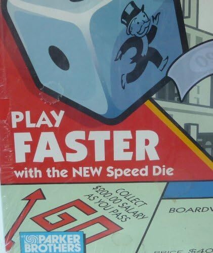 Monopoly 2007 Play Faster With Speed Die Parker Brothers SEALED Board Game - Picture 4 of 16
