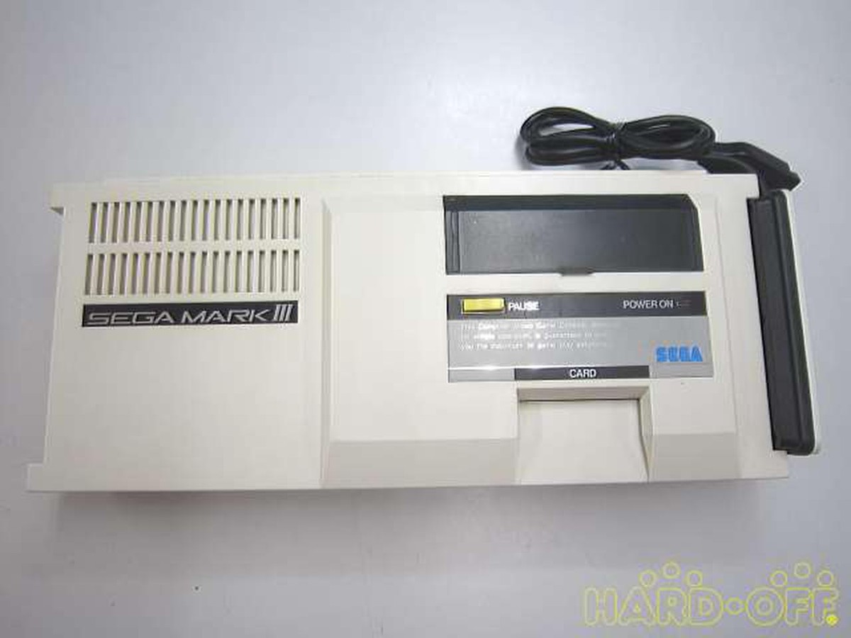 Used MARK 3 SEGA CONSOLE Master System with AC adapter controller