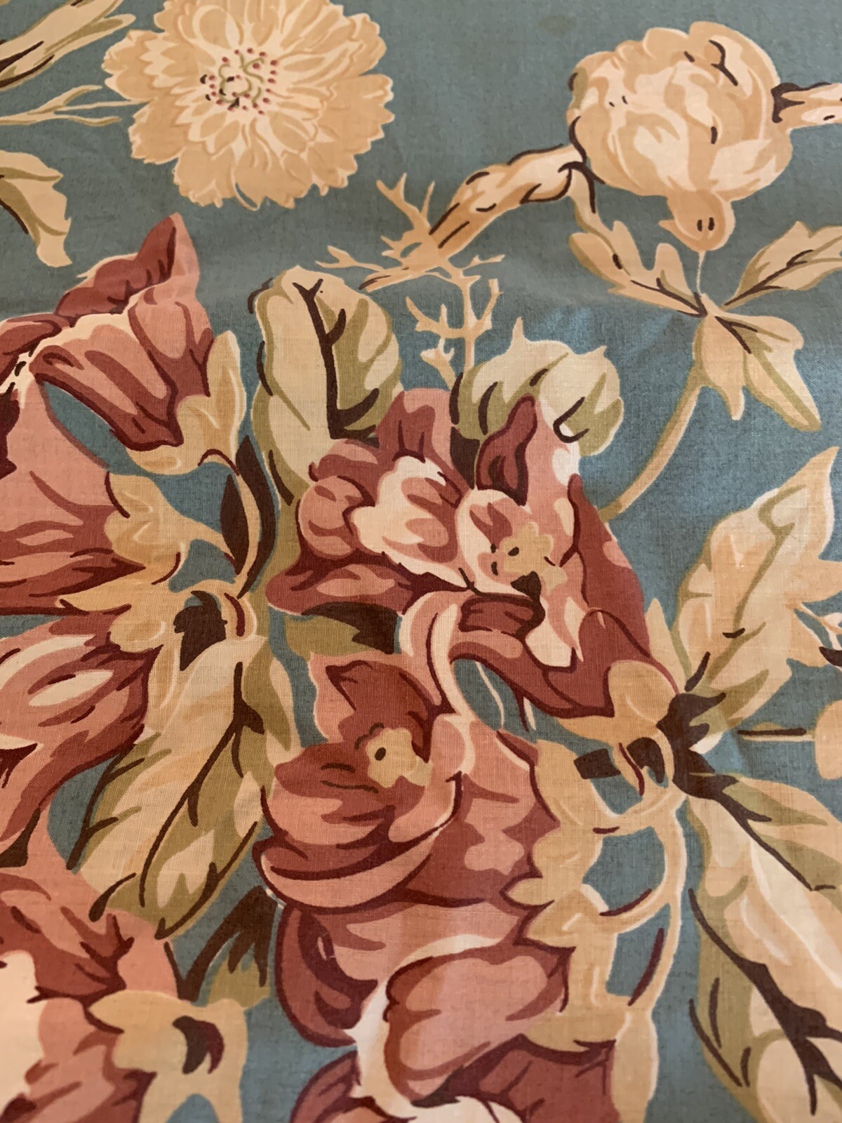 Pottery Barn blue floral standard pillow shams set of two eBay