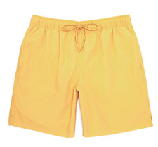 Roundtree  Yorke Men's, Quick Dry 8" Inseam Portside Swim Trunks, Yellow, XL
